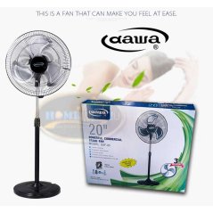 Hometech2u Dawa 20" Inch Industrial Stand Fan