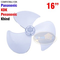 Hometech2u Fan Blade 16" Inch Replacement For Panasonic KDK Pensonic Khind