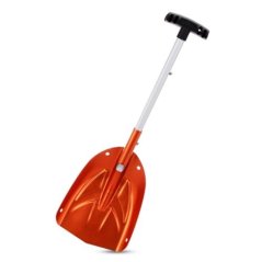 Hometech2u LS - 504 OUTDOOR FOLDABLE SNOW SHOVEL ALUMINUM HANDLE TOOL (ORANGE)