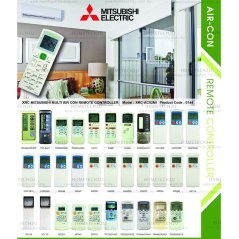 Hometech2u MITSUBISHI Universal Air Conditioner Remote Control