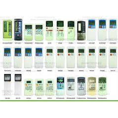 Hometech2u MITSUBISHI Universal Air Conditioner Remote Control