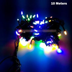 Hometech2u Multicolor LED Christmas Light Raya Deco light 10M