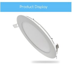 Hometech2u Round 4" 12W LED Panel Downlight Ceiling Light (Daylight)
