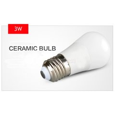 Hometech2u WHOLESALE - Grade A+ 3W E27 Screw LED Light Bulb (Daylight)