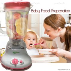 Hometech2u  Mastar 3 in 1 MAS-163BL Blender (Pink)