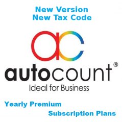 Autocount Accounting software Yearly Premium Subscription Plans