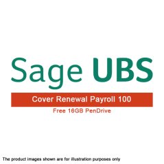 Ipohonline Sage Cover Renewal - Payroll 100 - 1 Year (Basic) + Free 16GB Pendrive, eRomman Marketplace