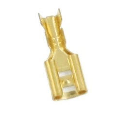 Ipohonline Hong Xuan Automotive HX1972/100 Terminal Clip Gold Brass Car Speaker Electric Wire Connectors Set - 20 Pcs