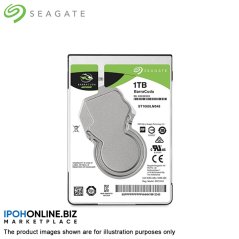 Ipohonline Seagate 1TB BarraCuda ST1000LM048 SATA 6GB/s 128MB Cache 2.5-Inch Laptop Internal Hard Drive, eRomman Marketplace