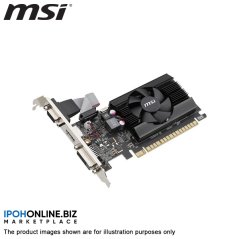 Ipohonline msi GEFORCE GT 710 2GB DDR3 64-bit Low Profile Graphic Card + Free LP Bracket Bundled, eRomman Marketplace