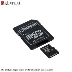 Ipohonline Kingston 64GB Micro SDHC Class 10 UHS-1 Flash Memory Card SDC10G2/64GBFR, eRomman Marketplace