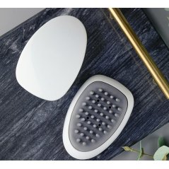 فرشاة تدليك فروة الرأس والجسم من السيليكون