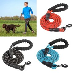 GTE Dog Leash With Padded And Threads Climbing Rope (3 Colors)