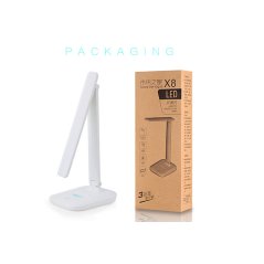 مصباح  LED جانبي مضاد للإشعاع قابل للطي بشاحن USB  لاسلكي