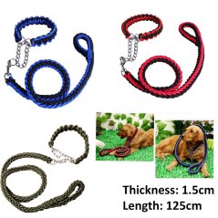 Gdeal Pet Dog Collar Strong Traction Rope Leashes Traction Rope Collar (3 Colors)