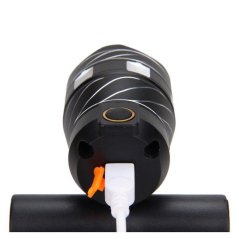 مصباح أمامي للدراجات بضوء LED بمنفذ USB