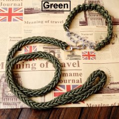 Gdeal Strong Rope Leashes Nylon Rope Pet Dog Collar Chain (3 Colors)