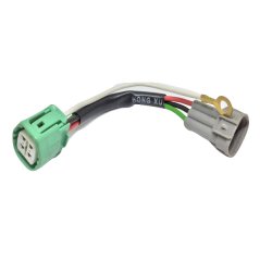 E-trimas Nippon Denso Alternator 3Pin to 4Pin Adaptor Male Female Socket Connector
