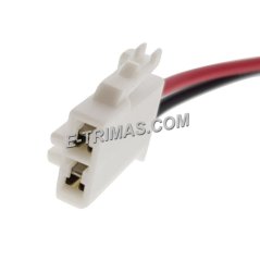 E-trimas 2 Pin Proton Wira Saga Fuel Pump Tank Socket Connector