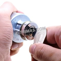 E-trimas E-138 GENUINE Eiko Japan Waterproof Ignition Starter Key Switch 6 Pin
