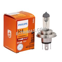 E-trimas 12569RA ORIGINAL Philips H4 P43T 100/90W 12V Rally Halogen Bulb
