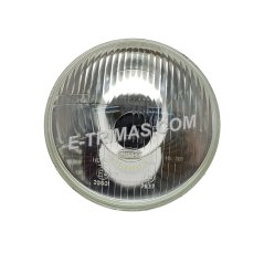 E-trimas AutoPal India Quality 146mm Round Halogen H4 Bulb Headlamp Unit (1PC)