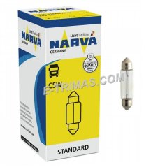 E-trimas 17136 Narva ORIGINAL 11X36 Room Bulb 5W 24V (2PCS)