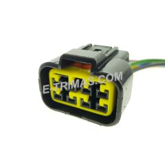 E-trimas 8 Pin CDI Yamaha Motor Electronic Control Unit Socket Connector