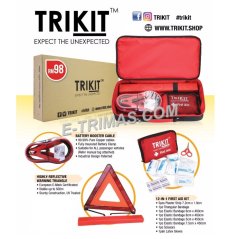 E-trimas TRIKIT Premium Car Emergency Kit For Proton Perodua Toyota Honda