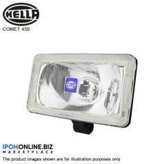 Ipohonline HELLA COMET 450 Spot Lamp Fog Light White With H3 12V 55W Bulb - 1FB 005 860-233