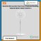 Jomz [IX] Xiaomi Mi Smartmi Natural Wind Pedestal Fan 2 / 2S / 3 DC Frequency Fan 20W 2800mAh 100 Speed Control