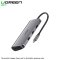 Ugreen 40873 100W 5 GBPS USB HUB USB-C TO HDMI/VGA Card Reader
