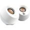كريتيف بيبل مكبرات صوت مكتبية بمنفذ 2.0 USB (ابيض)