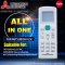 Hometech2u MITSUBISHI Universal Air Conditioner Remote Control