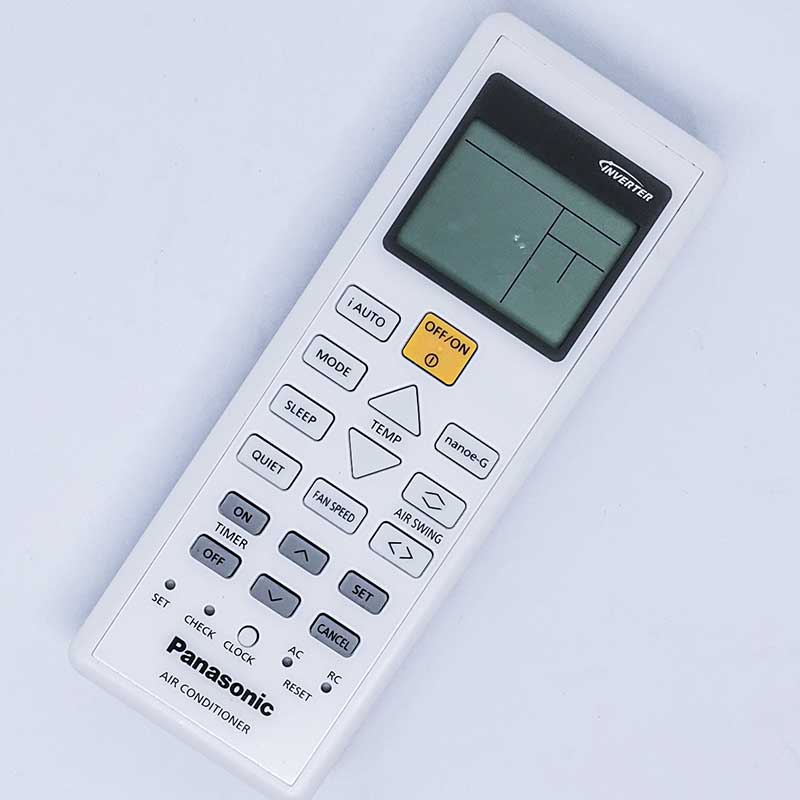 Buy Original Panasonic Air Conditioner Remote Control White Eromman