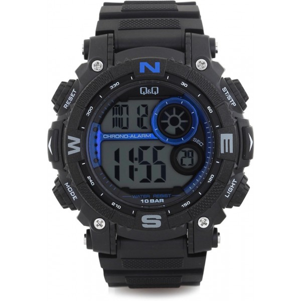Buy Q Q Watch By Citizen M133j003y Q Q Digital Day Date Function Black Eromman