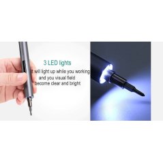 شاومي مفك براغي كهربائي واو ستيك 1F+ ليثيوم 69 في 1 مع إضاءة LED