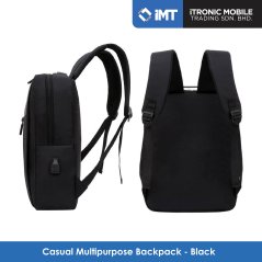 Itronicmobile Casual Multipurpose Backpack - Black