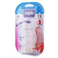Japlo Komforter Anti Colic Nipple - S Size (3 Blister Cards)