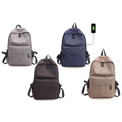 Gdeal Premium 14 Inches Laptop Backpacks Outdoor Travel Bag With USB Charging Port (3227#)