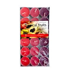 Ipohonline Talent Fareast Tropical Fruits Scented Tealight Candles 36 Pieces Burning time 4 hr