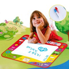 Gdeal Childrens Large Magical Monochrome Water Canvas Writing Drawing Educational Blanket