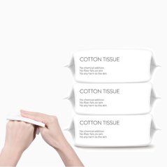 Gdeal 100pcs Multifunction Cosmetic Special Cotton Tissues Soft And Comfortable Poetic Silk Skin Care Tissue Disposable Face Towel Tuala Muka