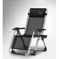 Gdeal GTE Folding Chair Office Portable Balcony Elderly Couch Leisure Beach Chair Attendant Chair Outdoor Lazy Nap Lunch Chair