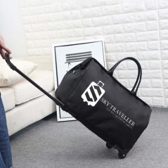 Gdeal SKY TRAVELLER SKY301 Trolley Travel Bag Casual Hand Luggage Rolling Suitcase Wheels Carry On Luggage (60cm x 22cm x 35cm)