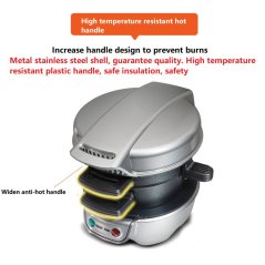 Gdeal Auto Hamburger Machine Bread Maker Breakfast Meal Barbecue Stove