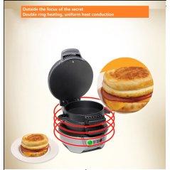 Gdeal Auto Hamburger Machine Bread Maker Breakfast Meal Barbecue Stove
