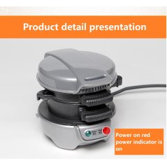 Gdeal Auto Hamburger Machine Bread Maker Breakfast Meal Barbecue Stove