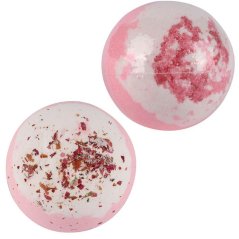 Gdeal Pure Natural Organic Dried Flower Soothing Aromatherapy Relaxation Moisturizing Bath Bomb (100g x 4)