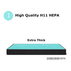Gdeal Negative Ions Air Purifier Nano Particles HEPA Filter Natural Atmosphere Air Sterilization